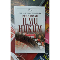 Pengantar Ilmu Hukum